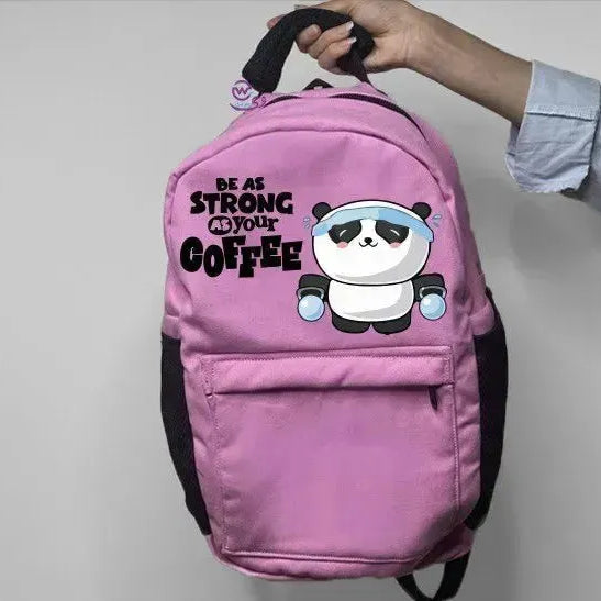 Backpack -panda - WE PRINT