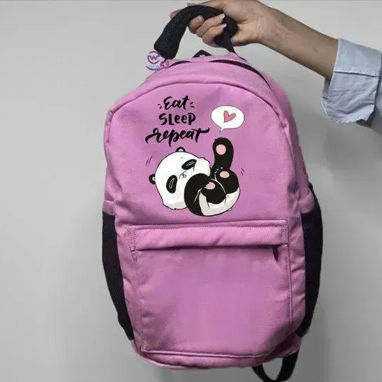 Backpack -panda - WE PRINT