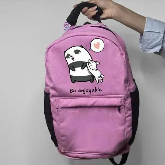 Backpack -panda - WE PRINT