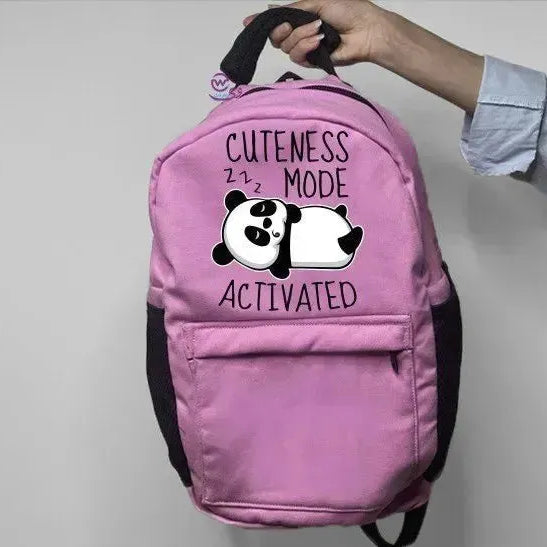 Backpack -panda - WE PRINT