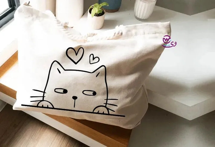 Beach -Bag- Cats - WE PRINT