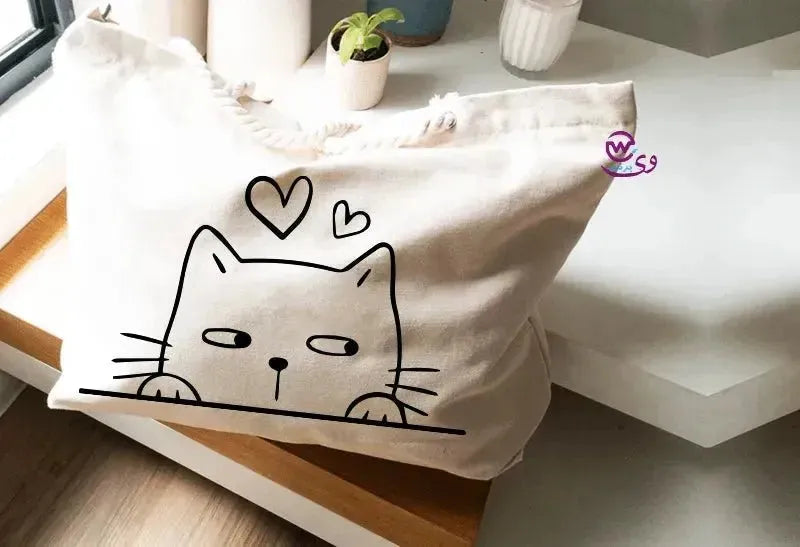 Beach -Bag- Cats - WE PRINT