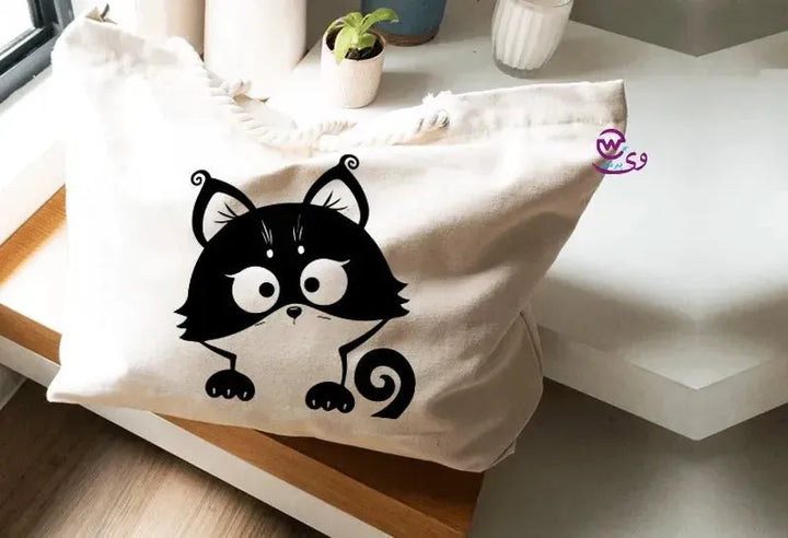 Beach -Bag- Cats - WE PRINT