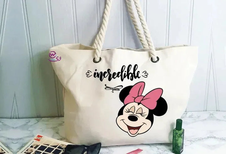 Beach -Bag- Disney- Minnie Mouse - WE PRINT