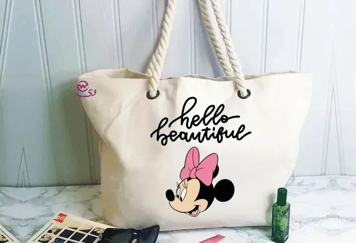 Beach -Bag- Disney- Minnie Mouse - WE PRINT