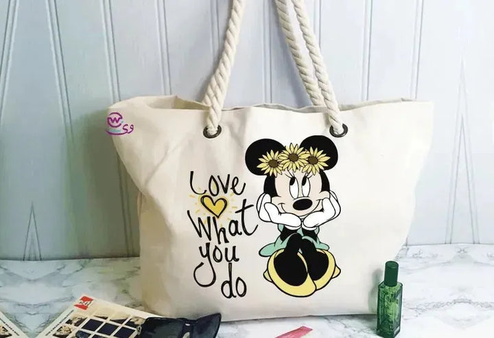 Beach -Bag- Disney- Minnie Mouse - WE PRINT