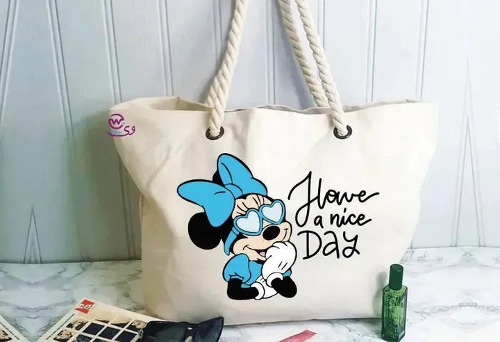 Beach -Bag- Disney- Minnie Mouse - WE PRINT