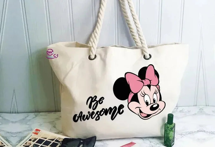 Beach -Bag- Disney- Minnie Mouse - WE PRINT