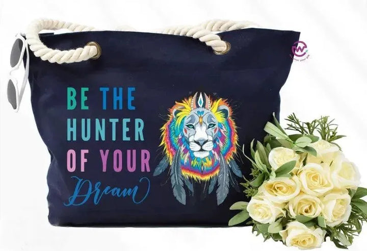 Beach -Bag- Dream Catcher - WE PRINT