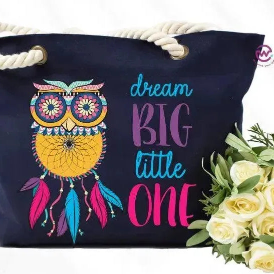 Beach -Bag- Dream Catcher - WE PRINT