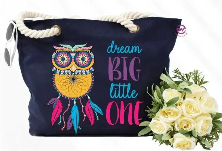 Beach -Bag- Dream Catcher - WE PRINT