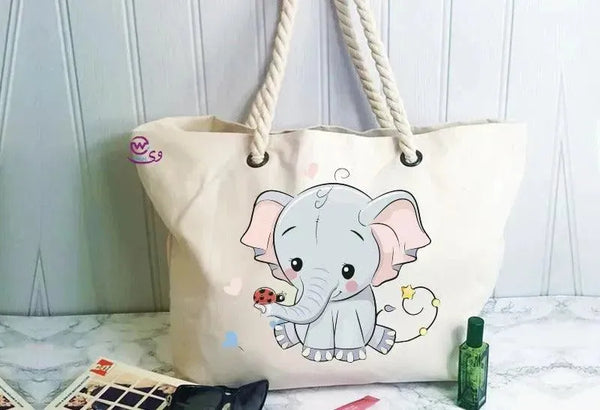 Beach -Bag- Elephant - WE PRINT