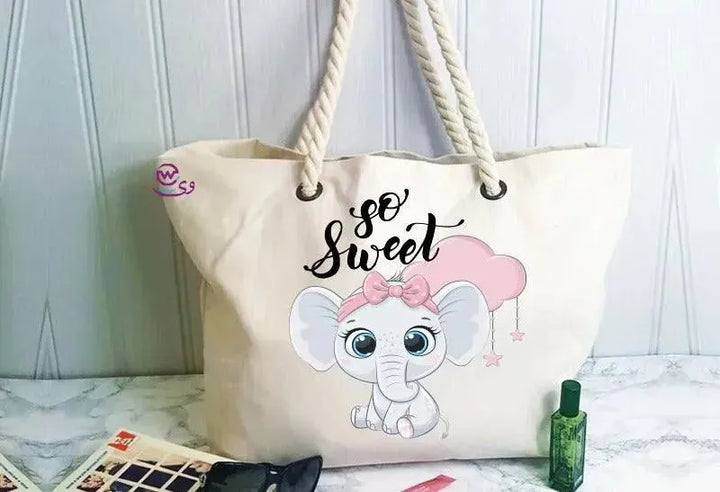 Beach -Bag- Elephant - WE PRINT