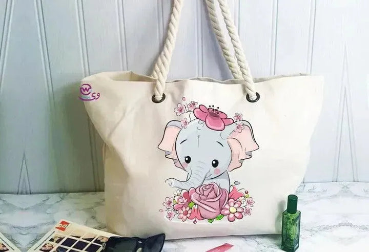 Beach -Bag- Elephant - WE PRINT