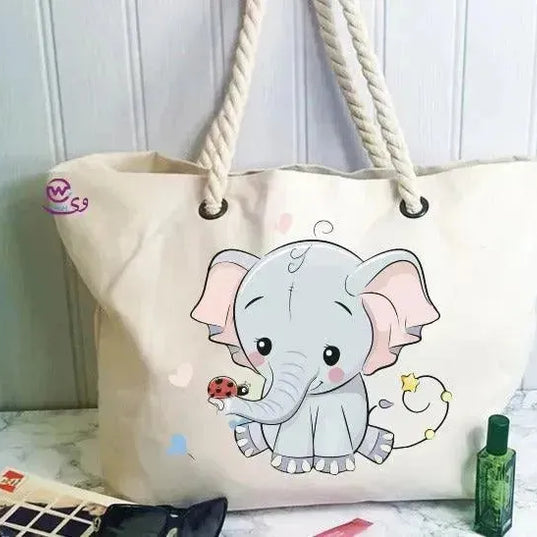 Beach -Bag- Elephant - WE PRINT