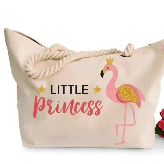 Beach -Bag- Flamingo - WE PRINT