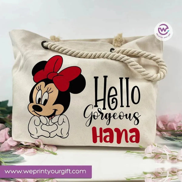 Beach-Bag - Minnie Mouse - WE PRINT