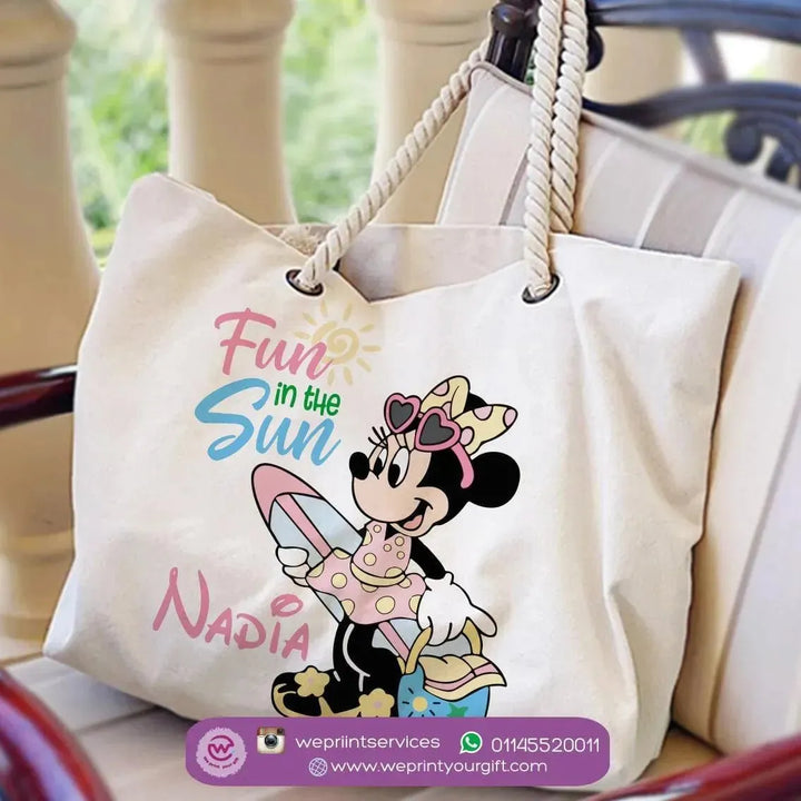 Beach-Bag - Minnie Summer - WE PRINT