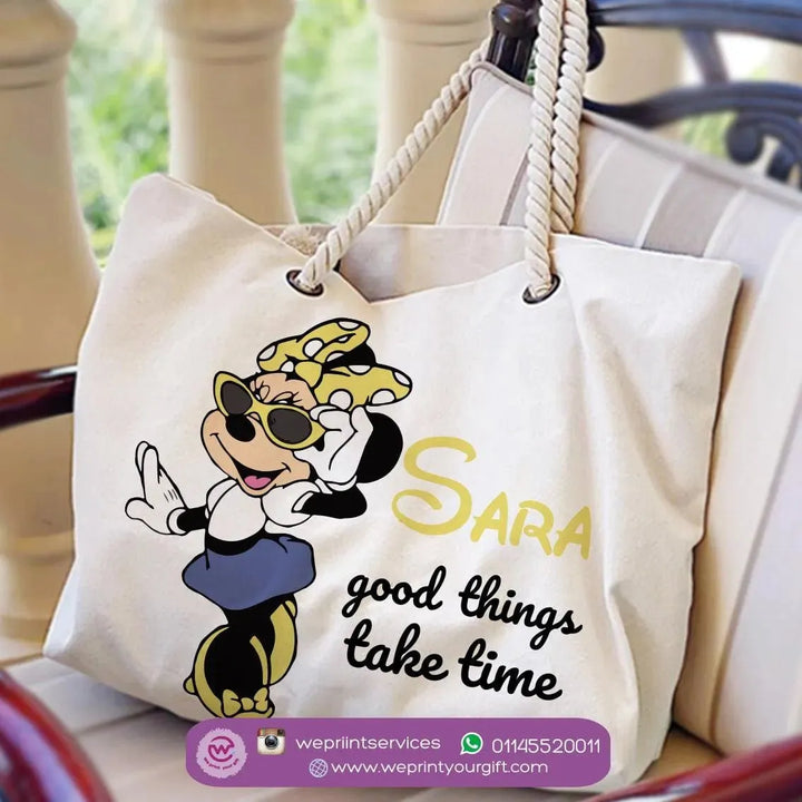 Beach-Bag - Minnie Summer - WE PRINT