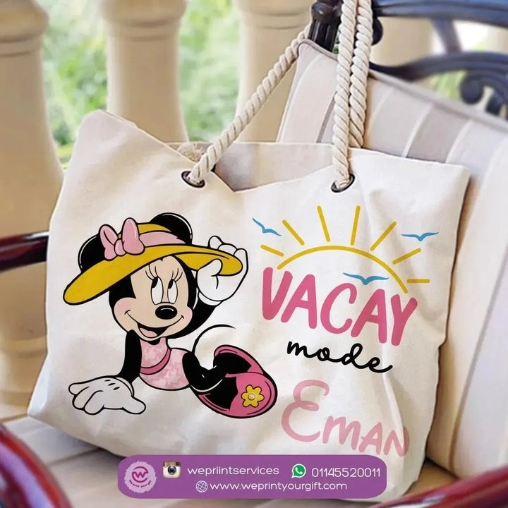 Beach-Bag - Minnie Summer - WE PRINT