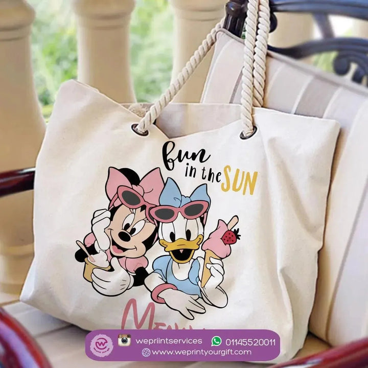 Beach-Bag - Minnie Summer - WE PRINT