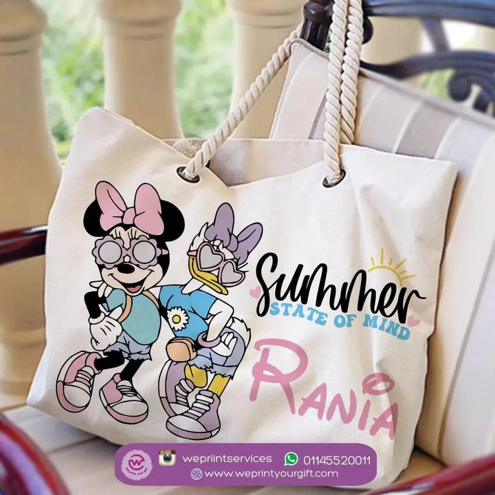 Beach-Bag - Minnie Summer - WE PRINT