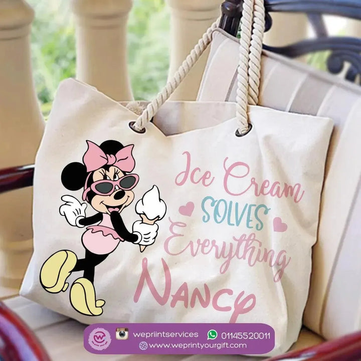 Beach-Bag - Minnie Summer - WE PRINT