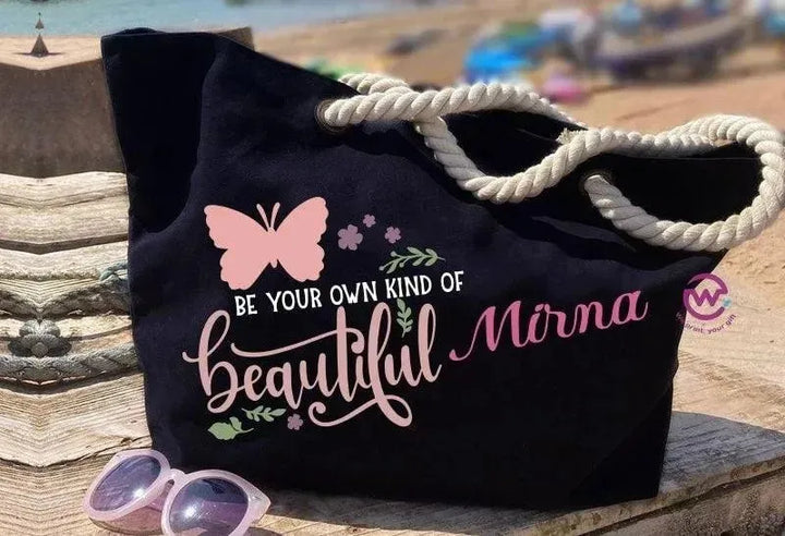 Beach -Bag-Motivation-Names - WE PRINT