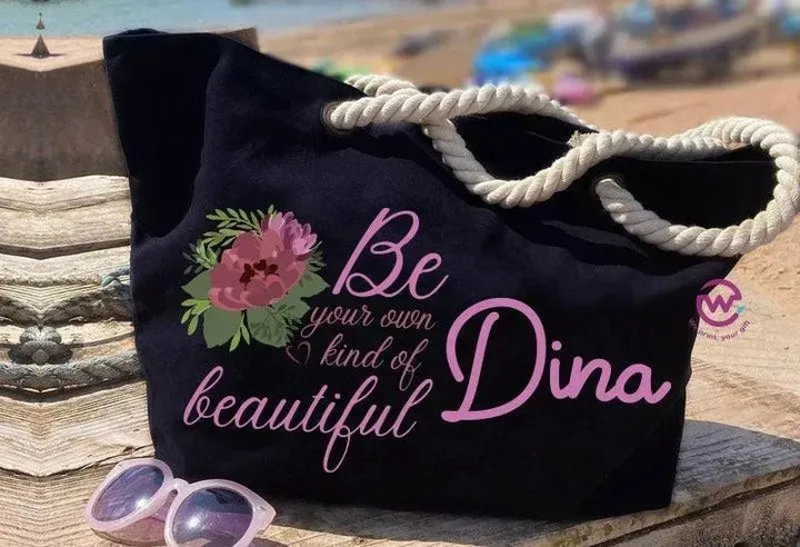 Beach -Bag-Motivation-Names - WE PRINT