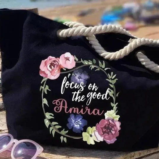 Beach -Bag-Motivation-Names - WE PRINT