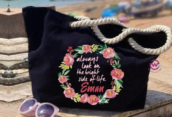 Beach -Bag-Motivation-Names - WE PRINT