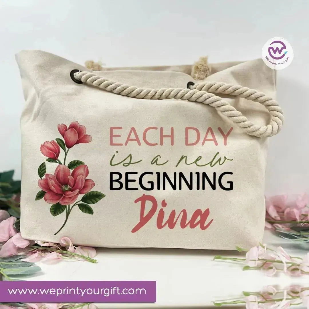 Beach-Bag -Motivation quotes - WE PRINT