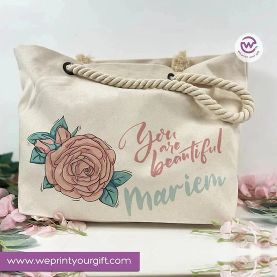 Beach-Bag -Motivation quotes - WE PRINT