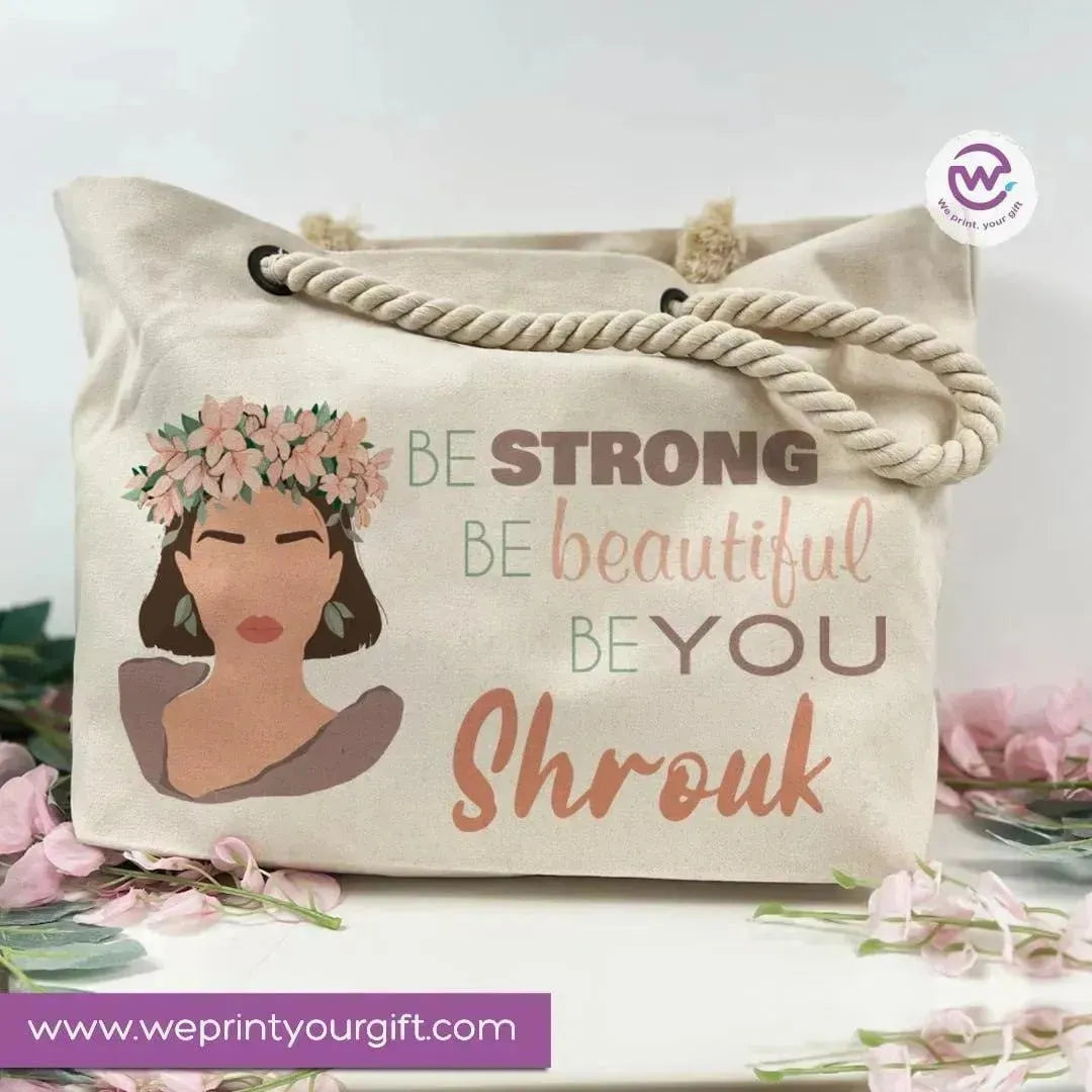 Beach-Bag -Motivation quotes - WE PRINT