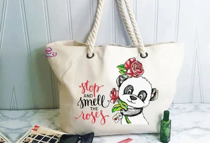 Beach -Bag- Panda - WE PRINT