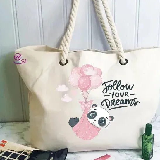 Beach -Bag- Panda - WE PRINT