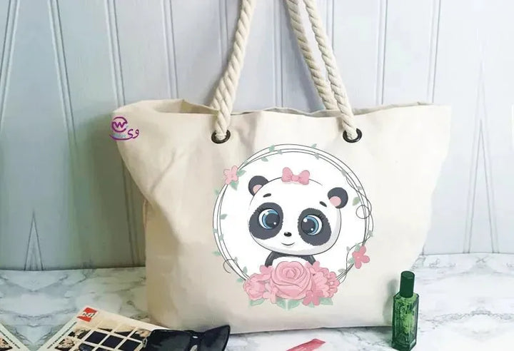 Beach -Bag- Panda - WE PRINT