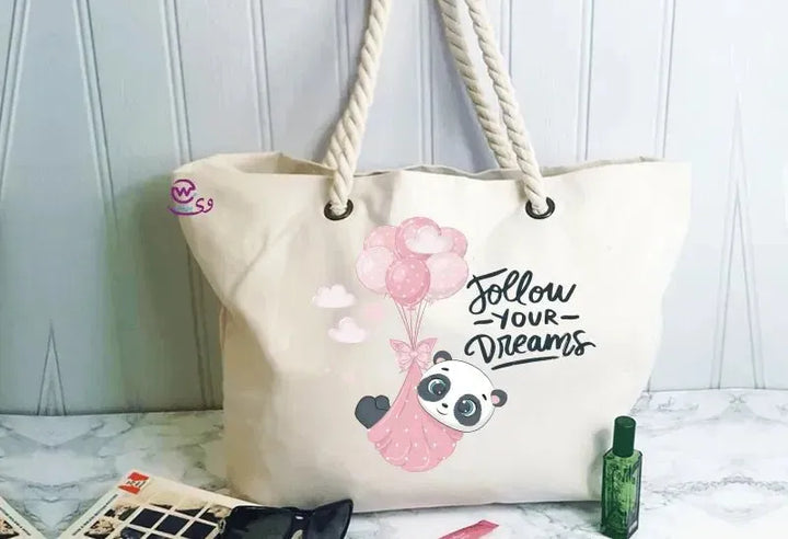 Beach -Bag- Panda - WE PRINT