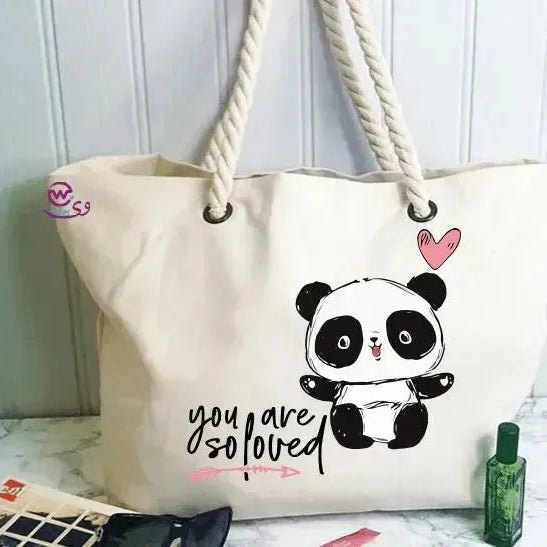 Beach -Bag- Panda - WE PRINT