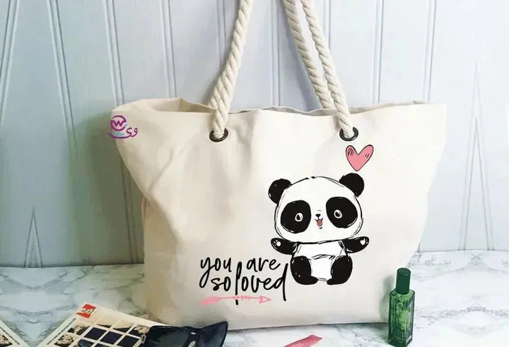 Beach -Bag- Panda - WE PRINT