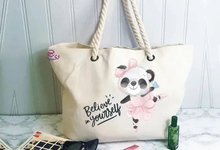 Beach -Bag- Panda - WE PRINT