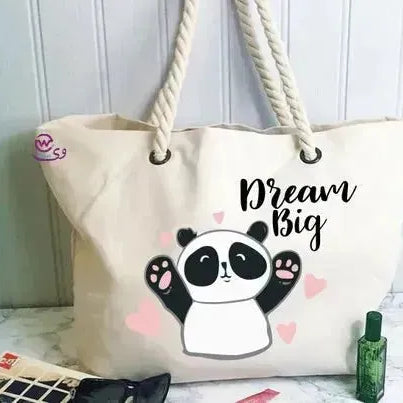 Beach -Bag- Panda - WE PRINT