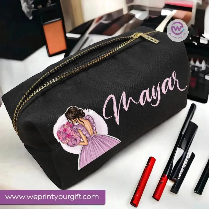 Boxy Pouch Makeup -Names-A - WE PRINT