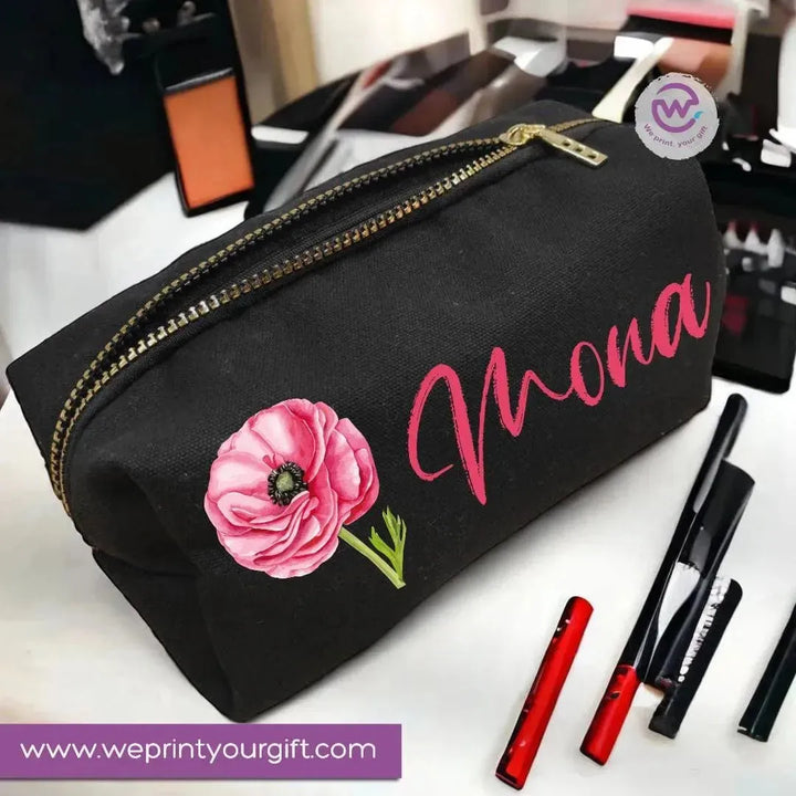 Boxy Pouch Makeup -Names-A - WE PRINT