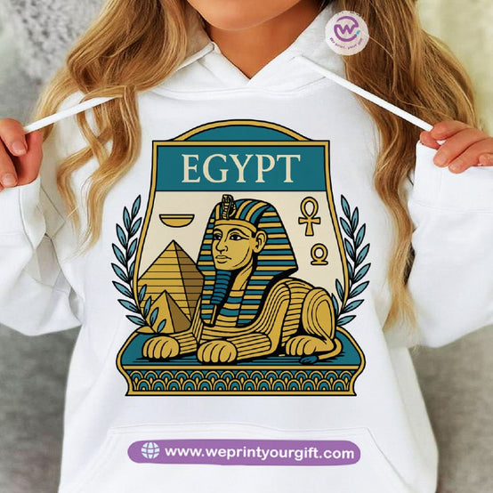Ancient Egypt Heritage Hoodie – Cotton Melton Unisex