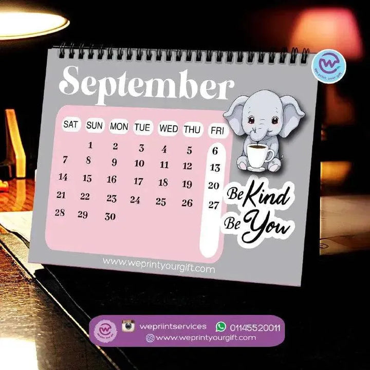 Calendar - Elephant - WE PRINT