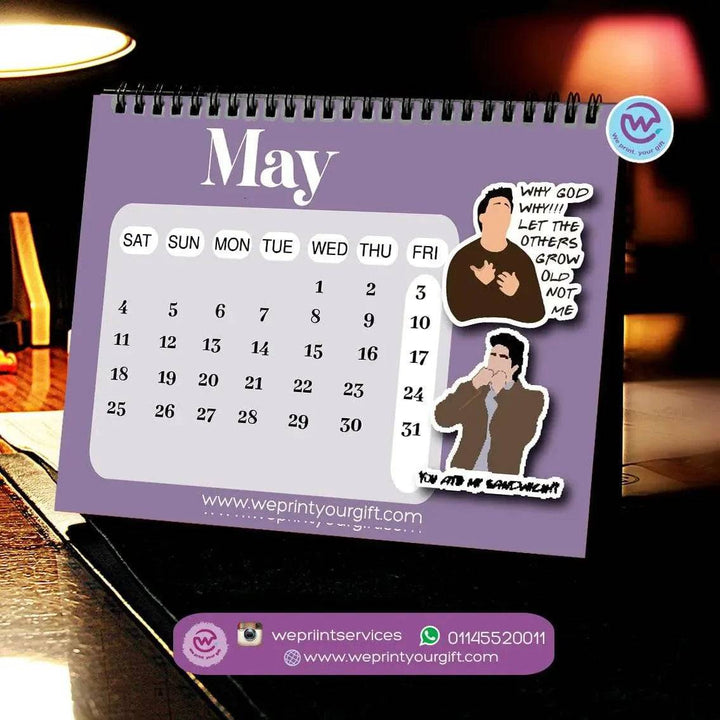 Calendar - Friends - WE PRINT