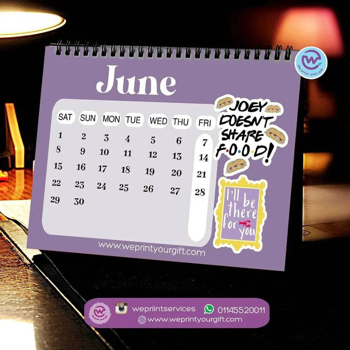 Calendar - Friends - WE PRINT