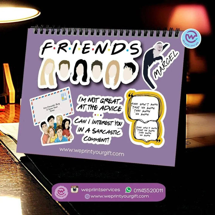 Calendar - Friends - WE PRINT