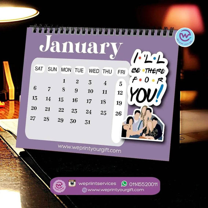 Calendar - Friends - WE PRINT